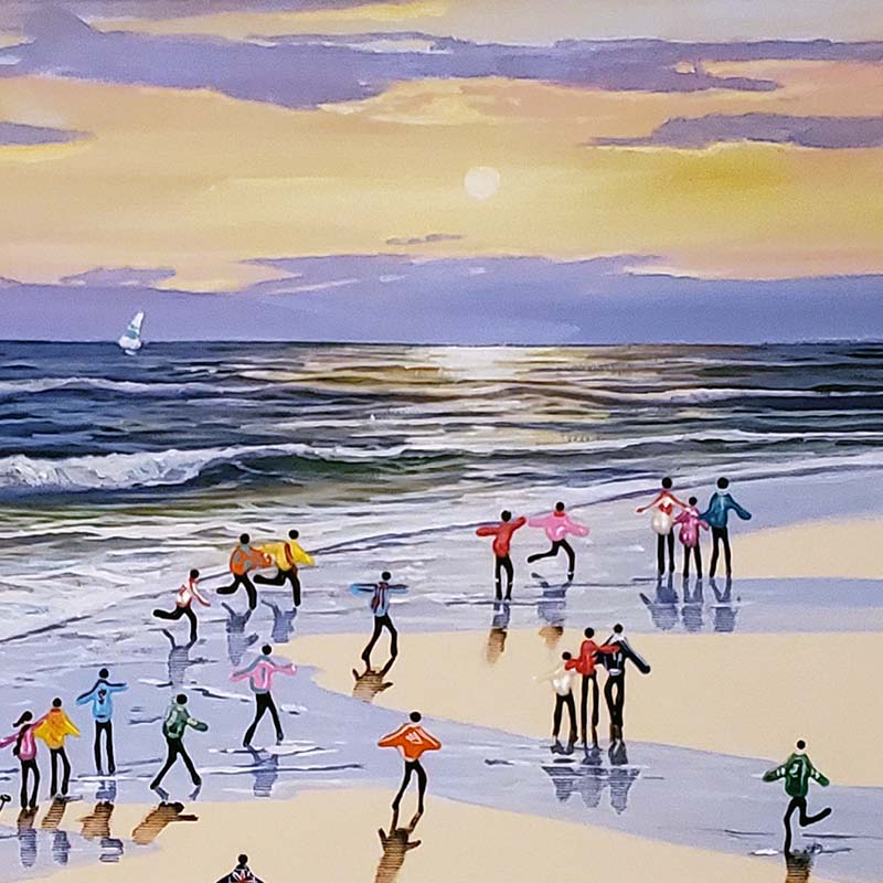 Paola Cassais_original_ID47_sunset_at_the_beach_detail