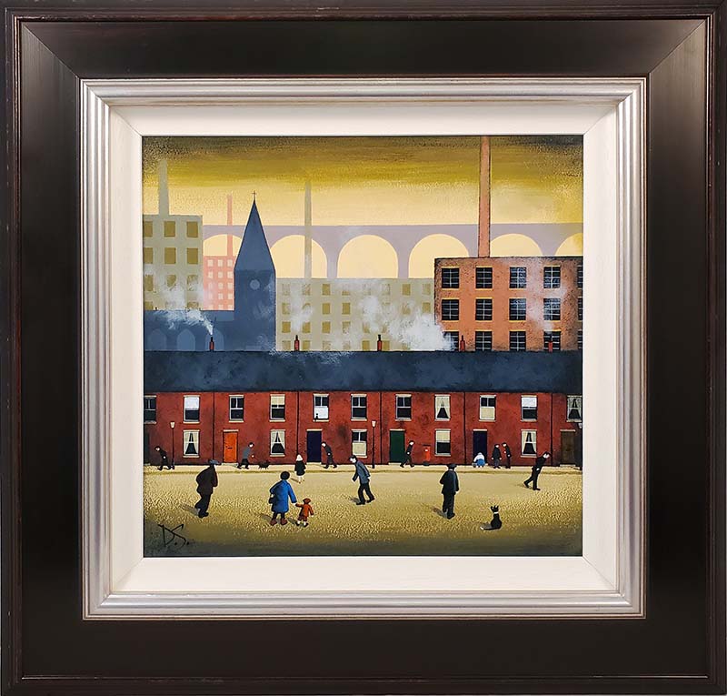 David_Smith_framed_original_Northern_Street_Life_ID14