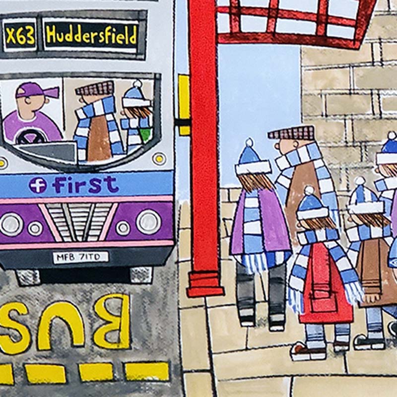 Roger_Davies_original_Terriers going to the match_they_might_need_a_bigger_bus_RD134_detail