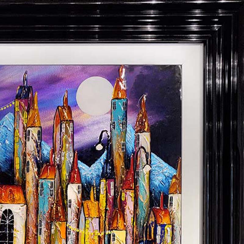 Rozanne_Bell_ID17_Moonlit_harbour_original_frame_detail