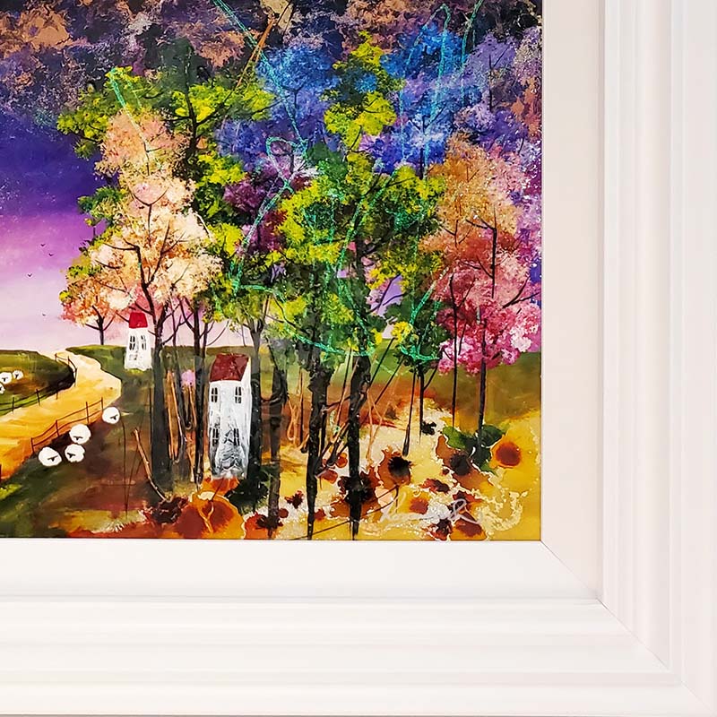 Rozanne_Bell_ID35_original_Emerging_Harvest_moon_frame_detail
