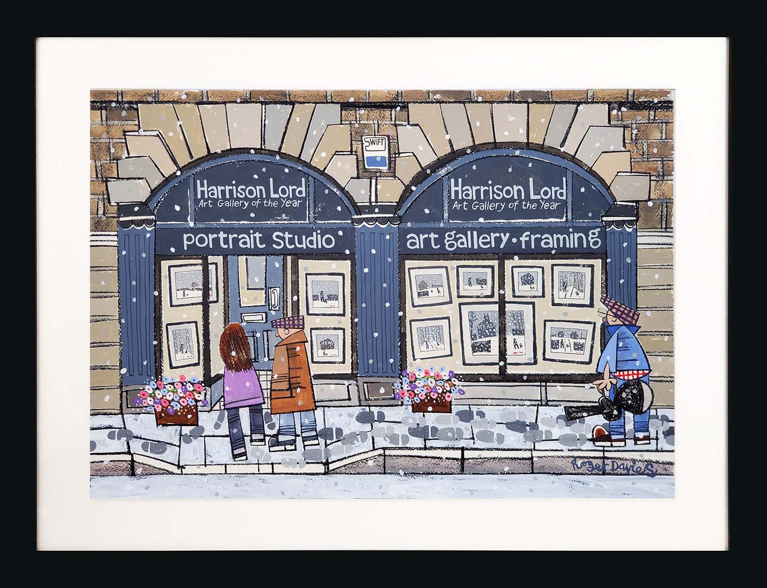 Roger_Davies_Framed_Original_The Harrison_Lord_Gallery_RD170