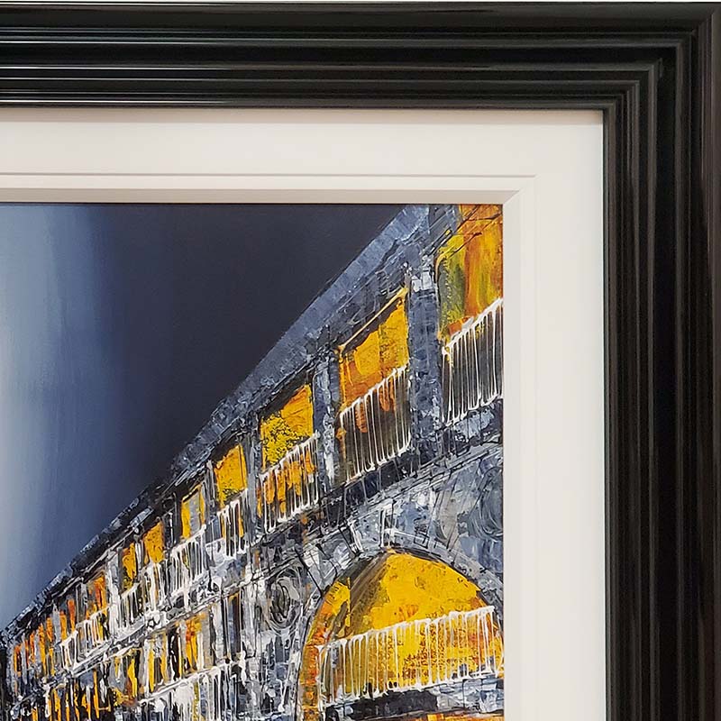 Simon Wright Piece Hall framed original frame detail ID378
