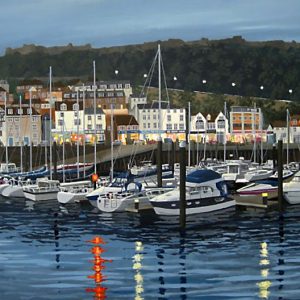 Barry Pickersgill original Home For the Night Scarborough BP116