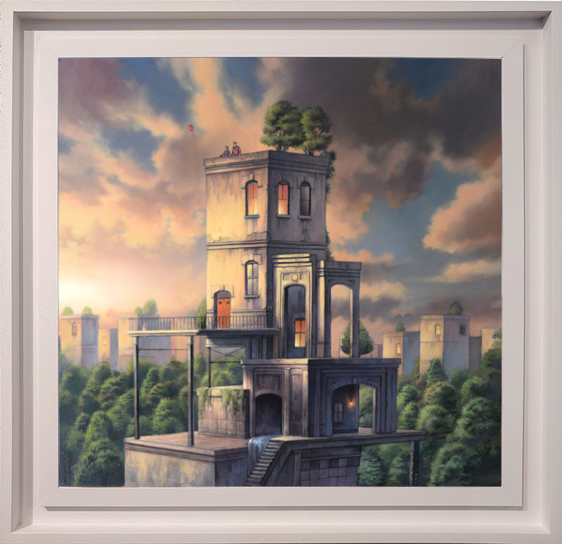 Chris Pepper framed original World of our Own