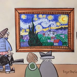 Roger Davies - Loving Vincent At The Museum Of Modern Art In New York