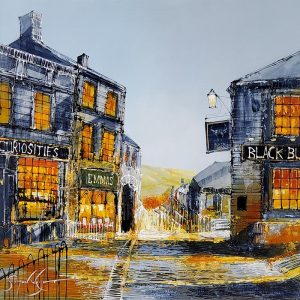 Simon Wright Golden Hour Haworth original