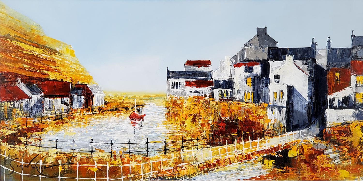 Simon Wright Staithes Beck original Simon Wright Staithes Beck original