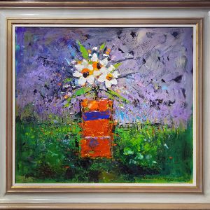 Neville Fleetwood Red Vase